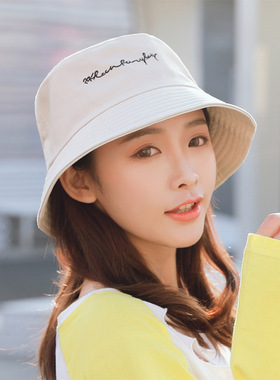 贵妇帽子配短发的帽子渔夫帽