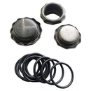 30L升汽油桶配件备用油箱盖密封圈铁皮柴油桶盖子 20L 国标5L 10L