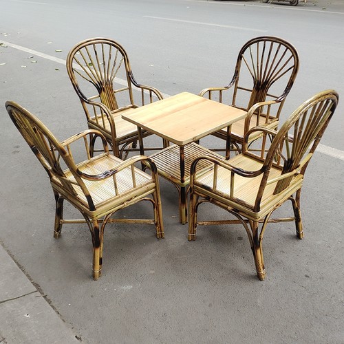 休闲功夫田园风家用简约竹椅子