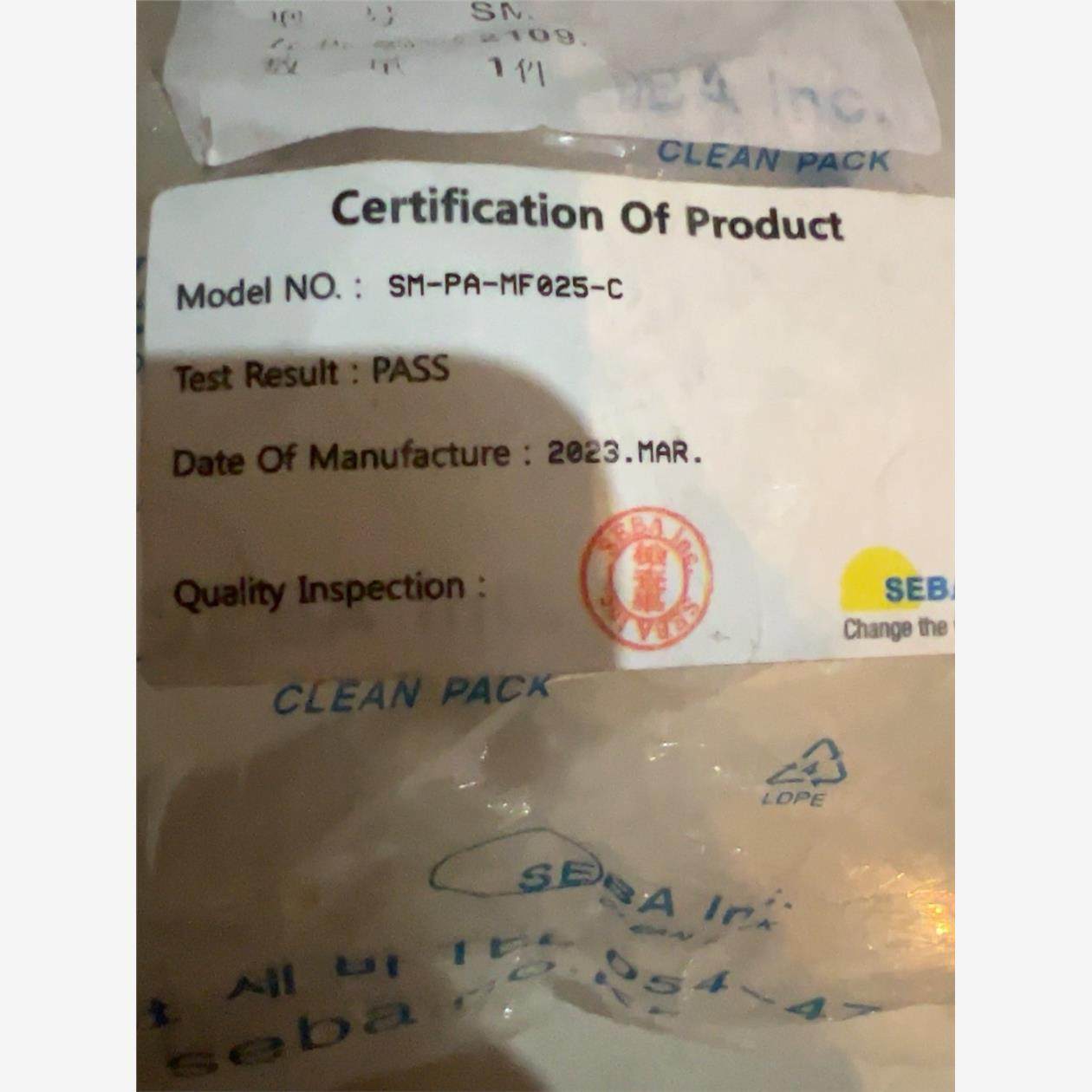 全新进口正品韩国SEBA PFA手动隔膜阀SM-PA-MF0议价下单