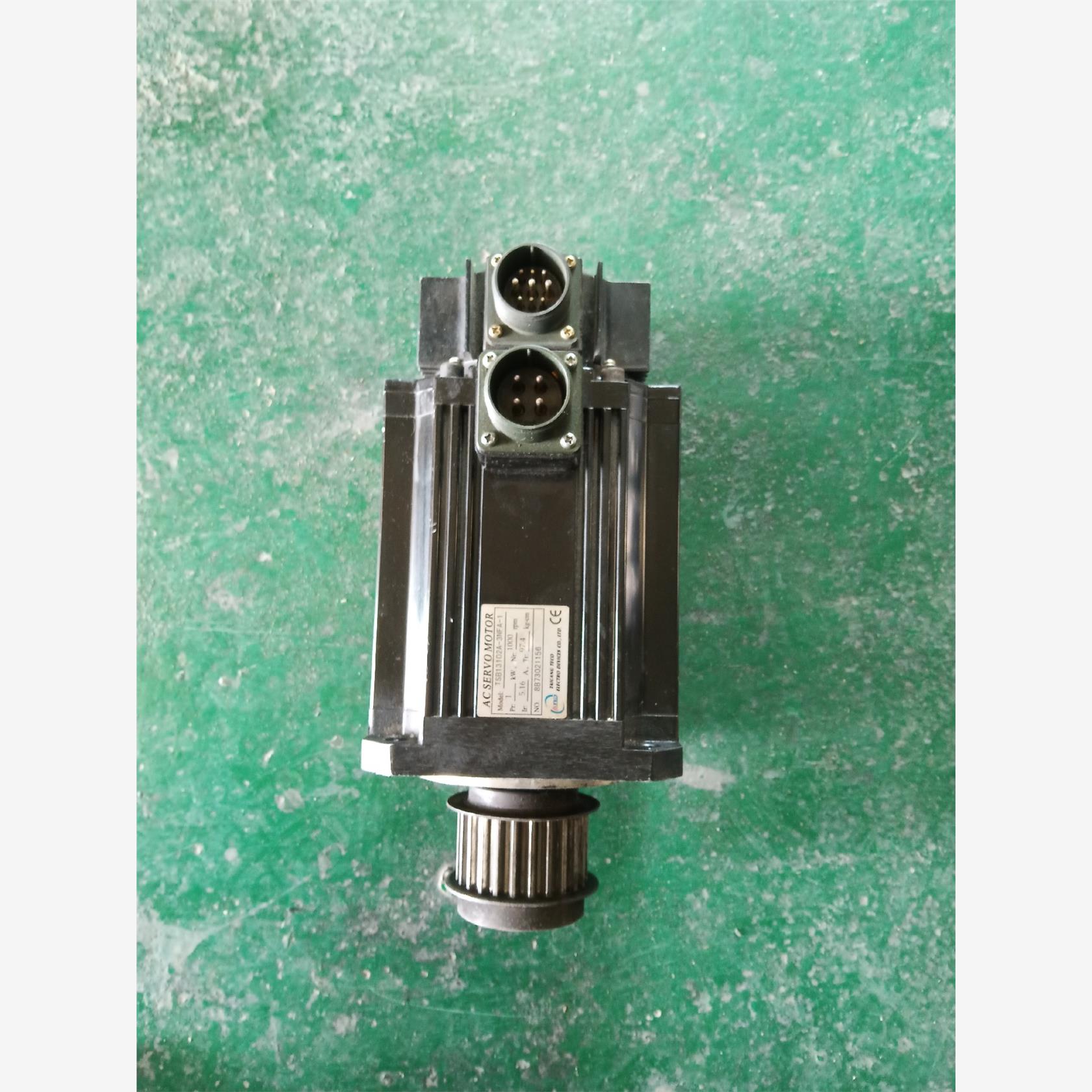 1KW东元伺服电机TSB13102A-3NFA-1，二手拆机议价下单