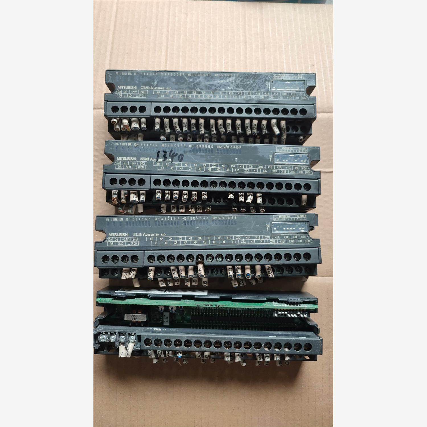 三菱远程模块 AJ65SBTB1-32D 拆机功能正常，成色议价下单