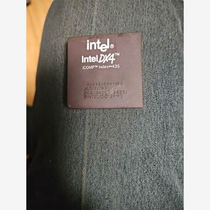 A80486DX4-100 SK051 镀金陶瓷cpu收藏议价下单