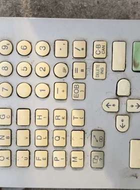 检修三菱数控系统键盘  FCU6-KB021详询
