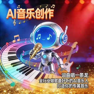 AI音乐修复歌曲去噪改字词发音去杂音修音质翻唱代唱歌曲音乐制作