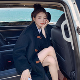 新款x现货！小香风毛呢外套女中长款159-8867，女装毛呢外套，浙宝159