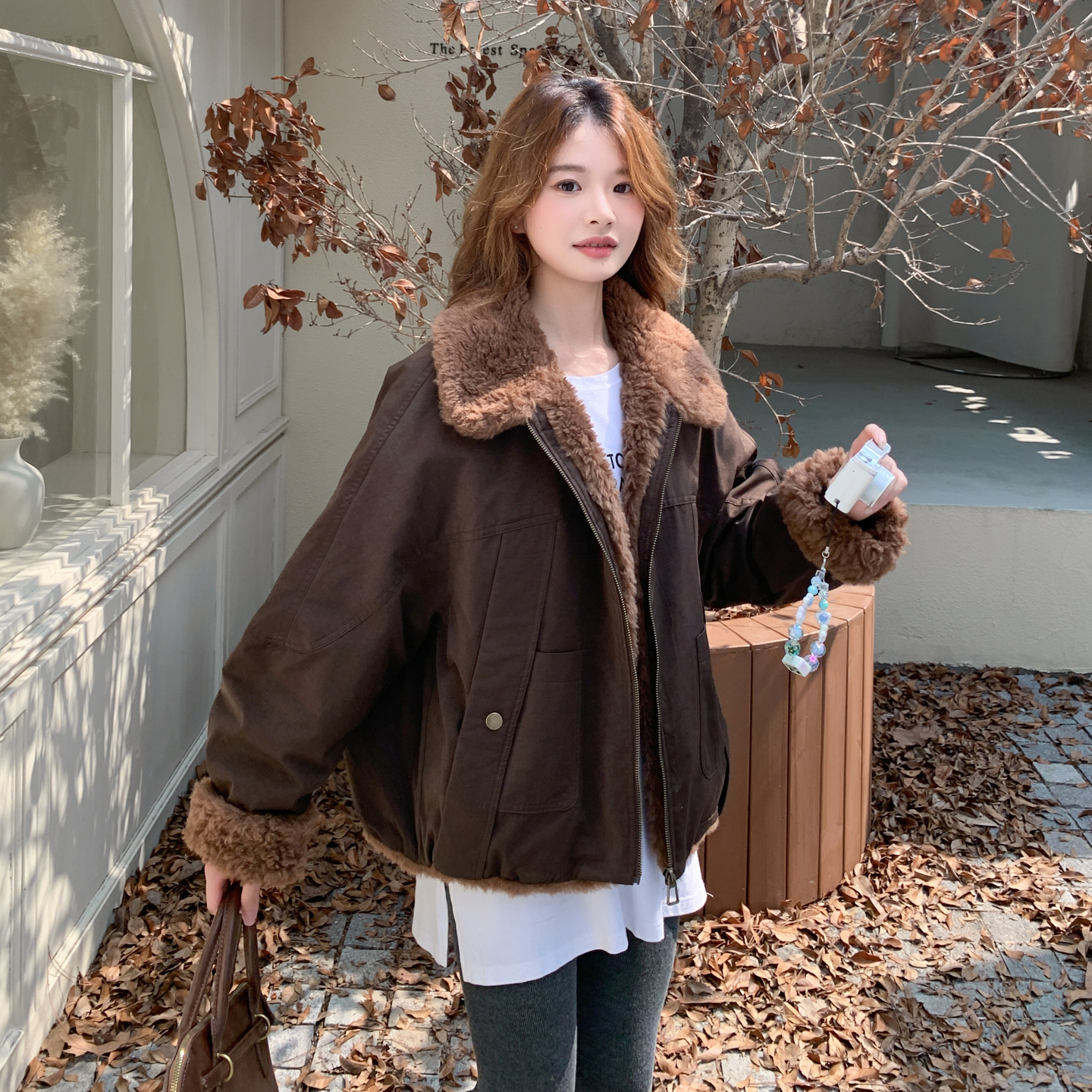 新款!咖色90白鸭绒羽绒服毛毛外套短款159-542P255K378,女装羽绒服,浙宝159 新款!咖色90白鸭绒羽绒服毛毛外套短款159-542P255K378,女装羽绒服,浙宝159