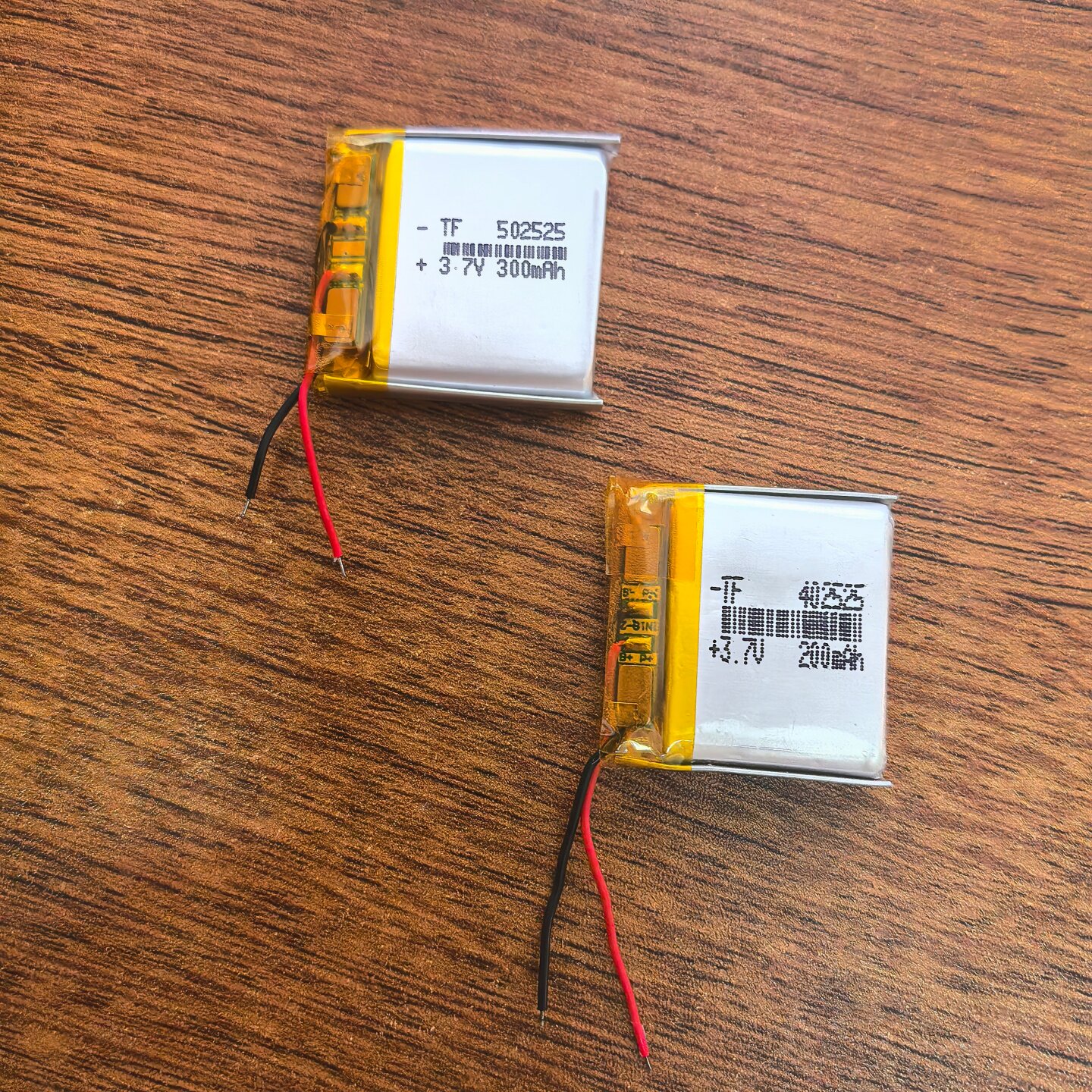 行车记录仪3.7V方形手表锂电池