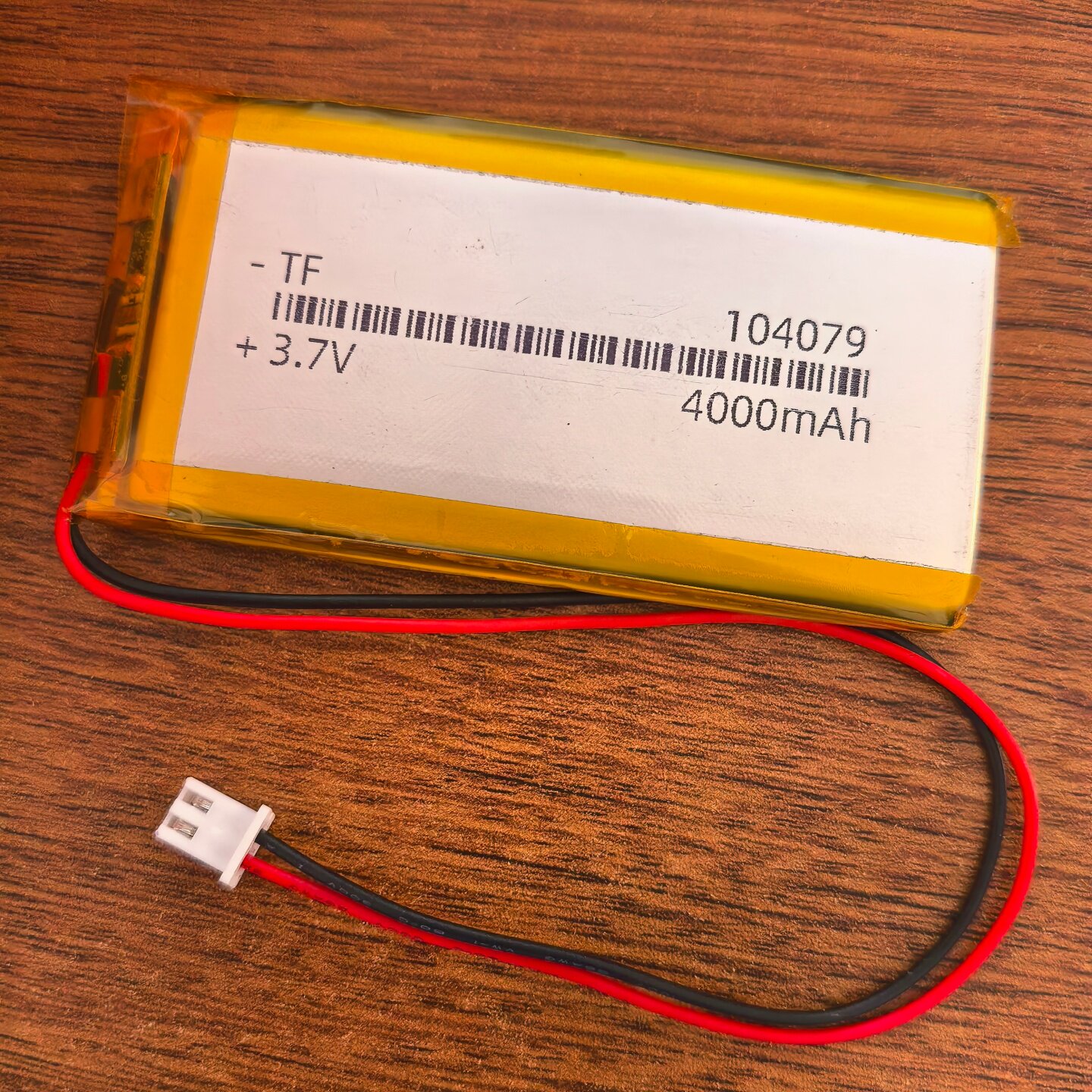 104079聚合物锂电池3.7V4000mAh