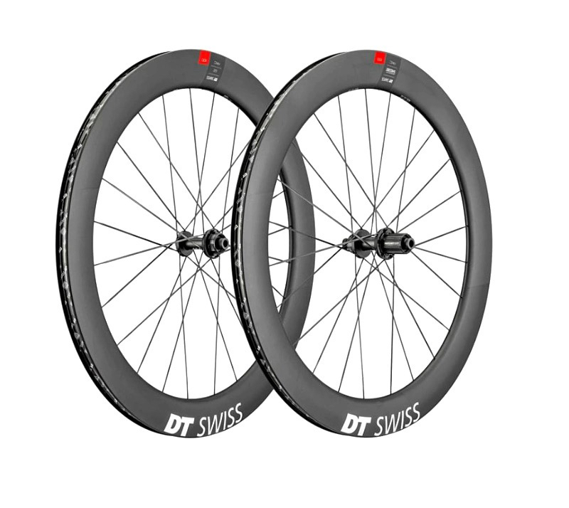 2024款DT碳纤维公路自行车轮组ARC1100陶瓷碟刹碳刀轮破风真空