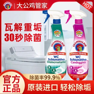 意大利大公鸡头马桶清洁慕斯厕所污垢抑菌除垢去黄洁厕剂泡沫喷雾