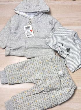 B210米 快乐伙伴棉双排扣套装4417