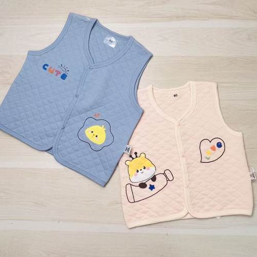 B66乖无骨保暖马甲春秋款80-100偏小一码5118