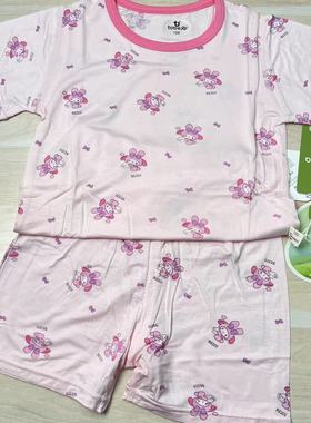 A51彤夏季薄款天丝短袖套装0889  90-160