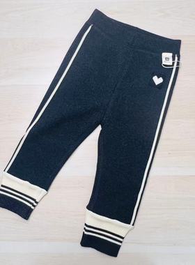 B62女童加绒打底裤女宝秋冬裤子0927  80-110