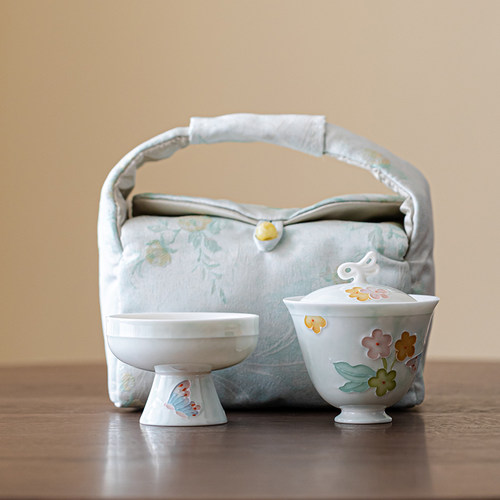 户外便携旅行茶具一壶一杯套装