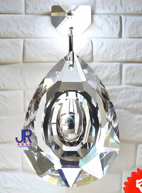 K9龙眼水晶灯吊坠50－89mm水晶灯客厅酒店0珠帘吊坠水晶灯DIY散珠