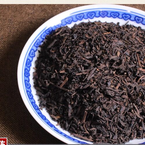 黑茶梧州茶厂1970年遗留木香参香味幽兰香六堡茶配罐装 - 封面