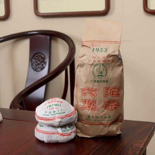 三鹤梧州茶厂六堡沱茶08年陈化