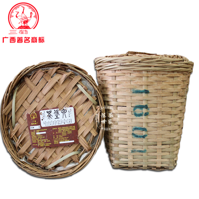 养胃黑茶三鹤醇香陈韵六堡茶