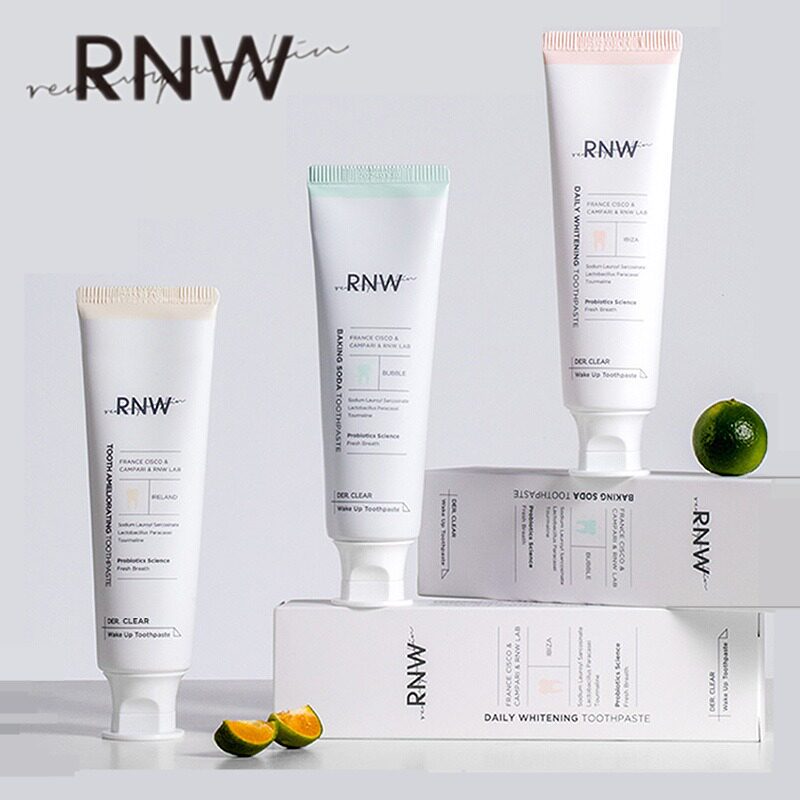 修护小苏打清新口气牙膏rnw净白