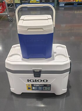 Costco开市客 IGLOO易酷乐户外野餐冰桶51L+11L保温箱便携车载