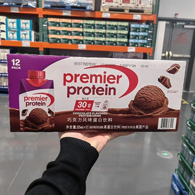 Costco开市客 美国进口PREMIER PROTEIN巧克力蛋白饮料325mlx12