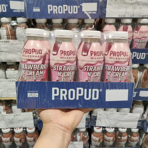 costco开市客 Propud可可草莓风味调制乳330mlx8