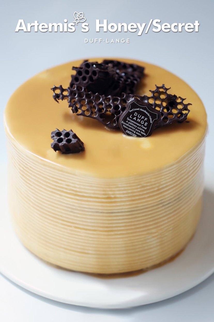 北京duff lange杜夫朗格蛋糕阿尔忒弥斯的蜜蜂蜜生日蛋糕闪送配送