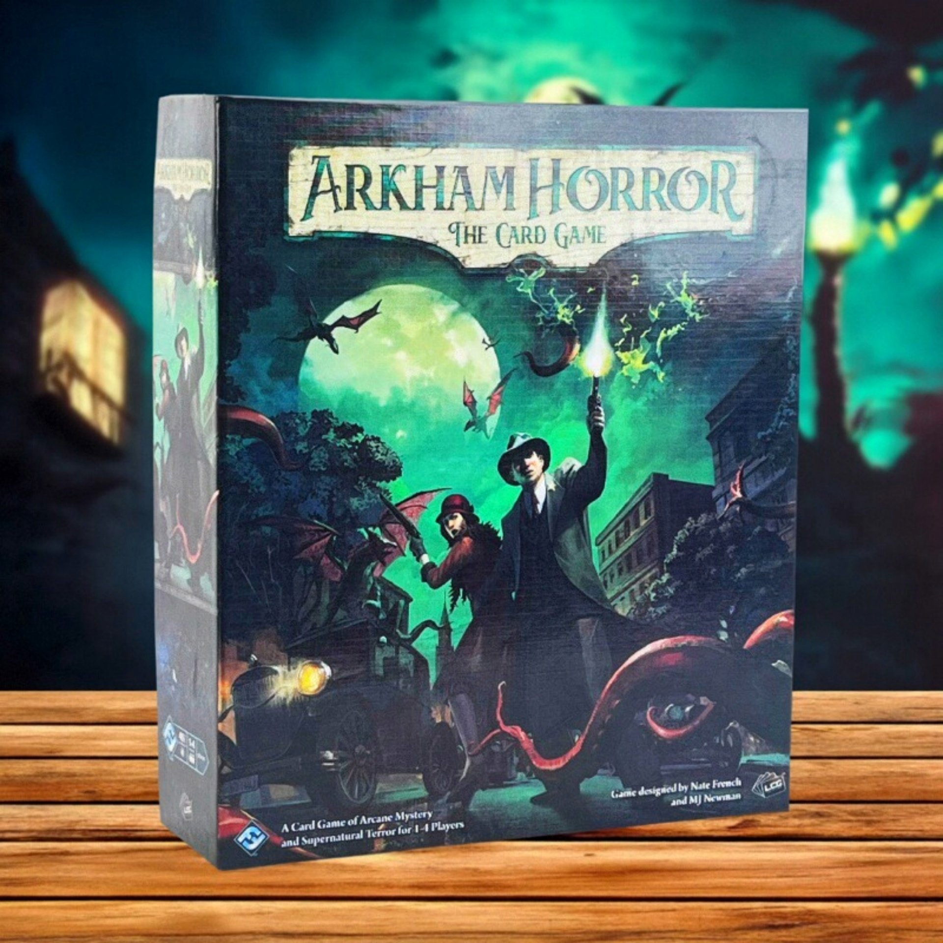 诡镇奇谈英文桌游卡牌克苏鲁跑团