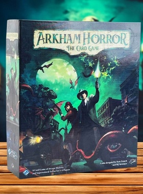 ARKHAM HORROR诡镇奇谈英文LCG克苏鲁跑团多人聚会桌游卡牌扑克牌