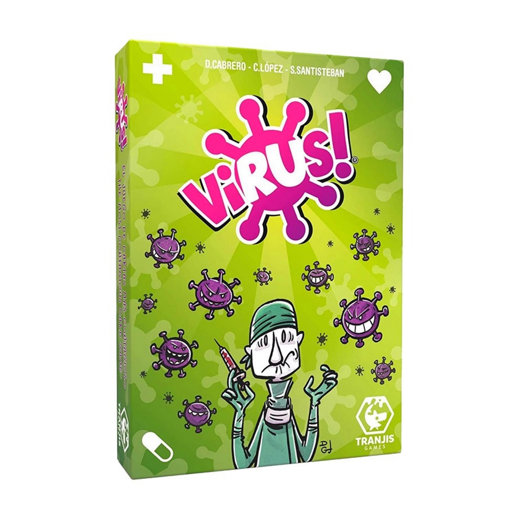 Virus病毒在跳舞英文桌游卡牌