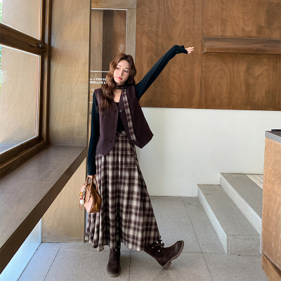 2025秋季新款美拉德色系时尚套装