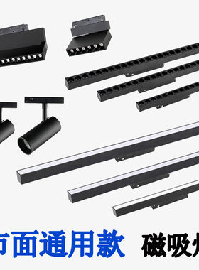 通用20款磁吸轨道灯全光谱泛光灯格栅灯射灯已接入米家app