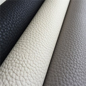 PU皮革面料人造皮料沙发装 修用料大荔枝纹 饰软包硬包箱包门工程装