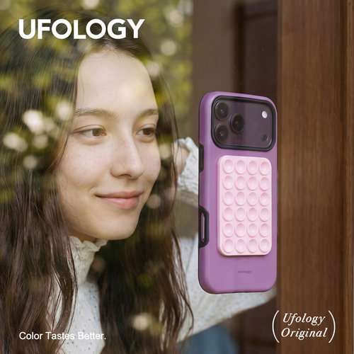 Ufology磁吸韩国进口菲林适用iPhone17promax手机壳苹果16pro原创15pro二合一14pro新款高级13女12吸盘支架