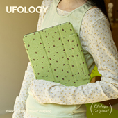 6磁吸全包笔槽13寸苹果7 11代碎花2025 Ufology原创适用ipadair7保护壳pro11寸平板mini6保护套air4