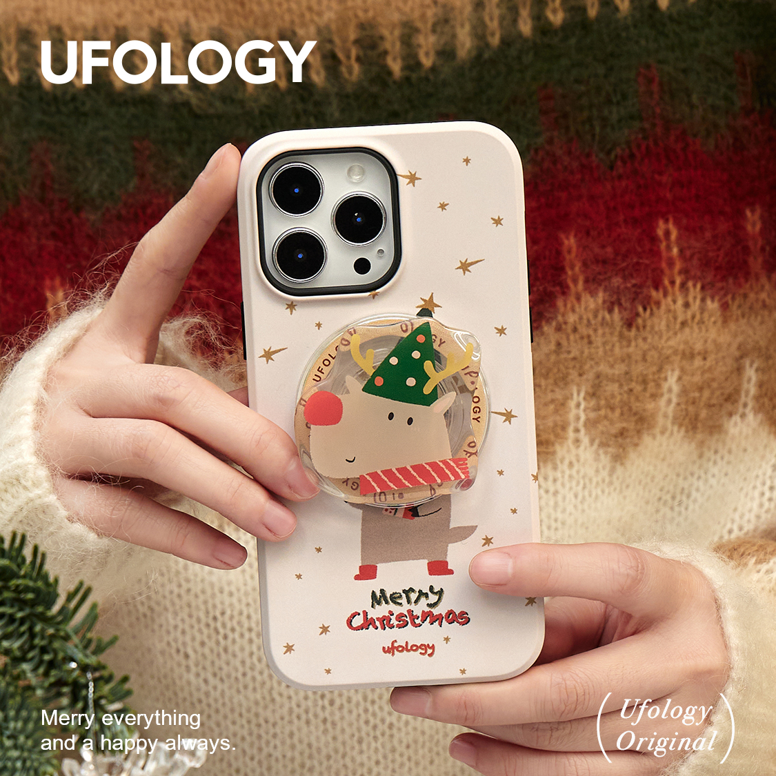 Ufology圣诞磁吸菲林手机壳