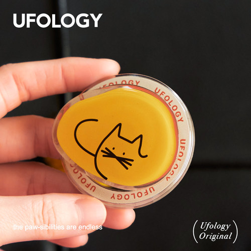 Ufology原创手机磁吸气囊支架支持magsafe桌面便携猫咪可爱懒人