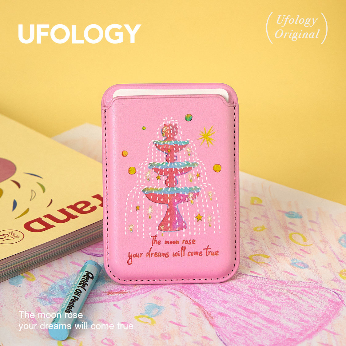 Ufology原创插画磁吸卡包图片