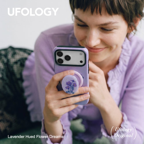 Ufology磁吸韩国进口18pro菲林iPhone17promax手机壳苹果16pro原创15pro二合一14pro新款高级13女12支架紫色