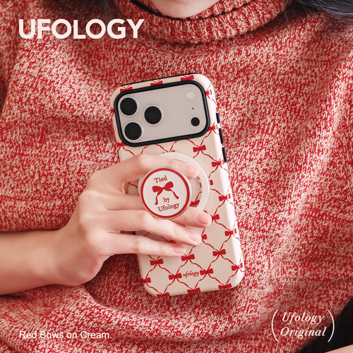 Ufology原创磁吸韩国进口菲林适用iPhone17promax手机壳16pro苹果15pro14pro全包13新款二合一12蝴蝶结