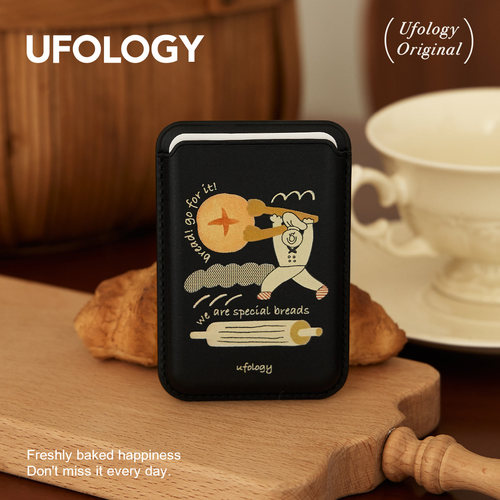 Ufology原创插画磁吸手机卡包