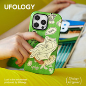 Ufology原创17pro春天露营小狗插画适用iPhone14promax手机壳苹果13pro二合一菲林15韩国进口16全包新款 小众