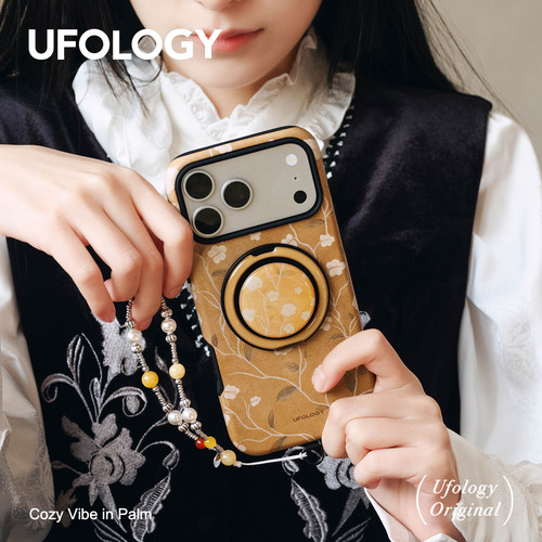 Ufology原创磁吸韩国进口菲林适用iPhone17promax手机壳16pro苹果15pro中式14pro全包13二合一12新年360支架