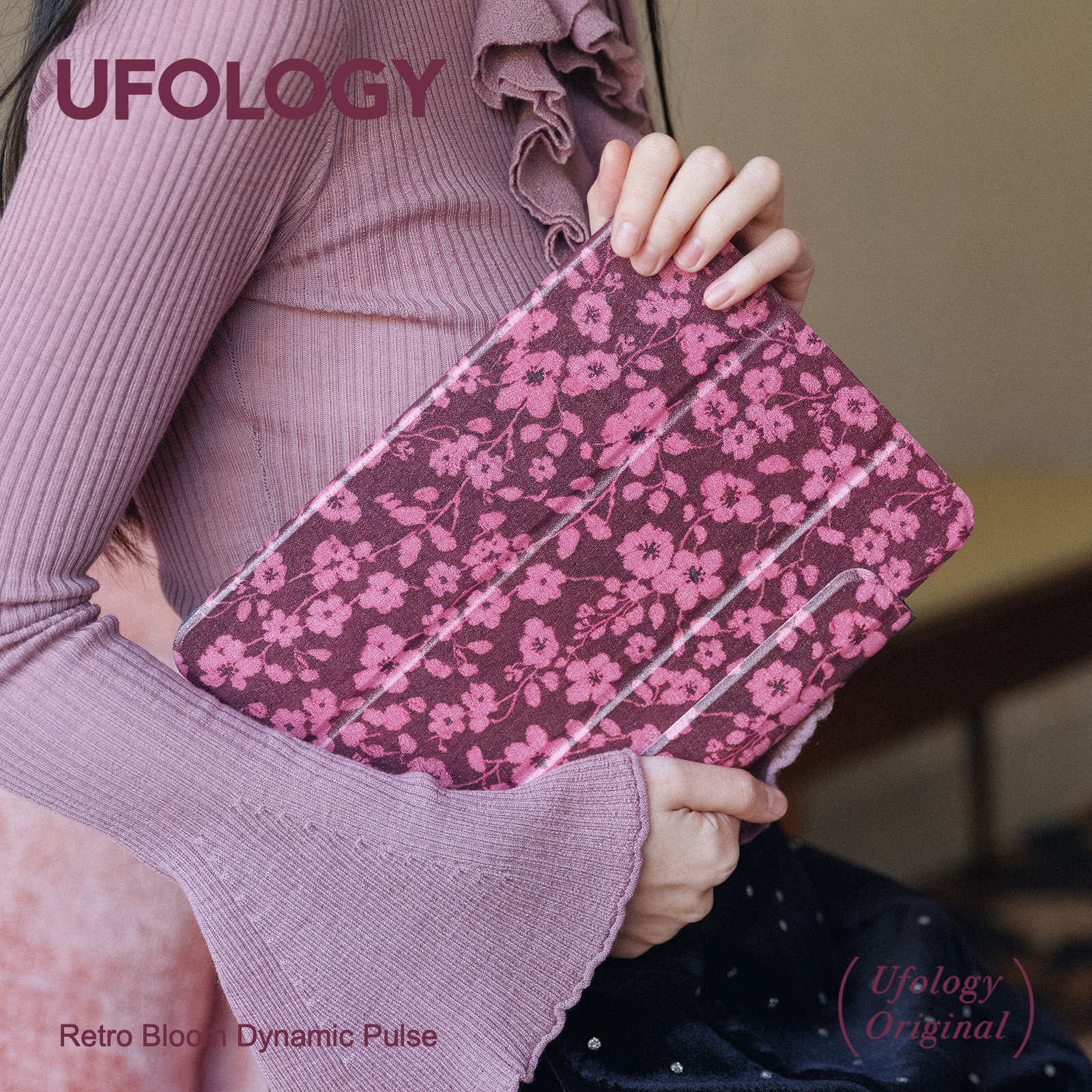 Ufology原创适用ipadair7保护壳pro11寸平板mini6/7保护套air4/5/6磁吸全包笔槽13寸苹果8/9/10/11代蕾丝花朵,3C数码配件,平板电脑保护套/壳,淘宝优惠券,粉丝福利购,淘宝优惠卷