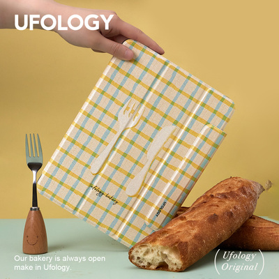 Ufology原创格纹磁吸ipad套