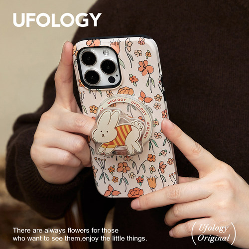Ufology原创磁吸秋冬碎花手机壳