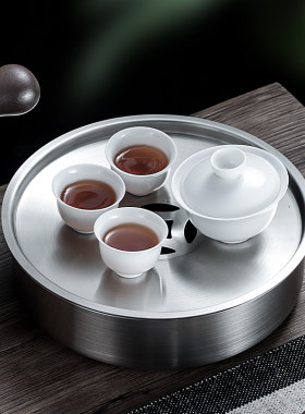 年轻人超喜欢！户外露营复古茶盘