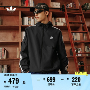 經(jīng)典 adidas阿迪達斯三葉草KB1946 運動連帽夾克外套男女春夏新款
